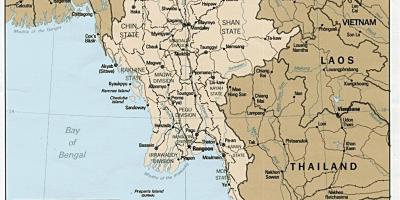 Yangon Burma karti